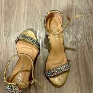 Sparkly heels